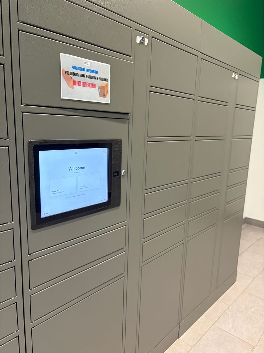 How much does a smart parcel locker cost in Canada?